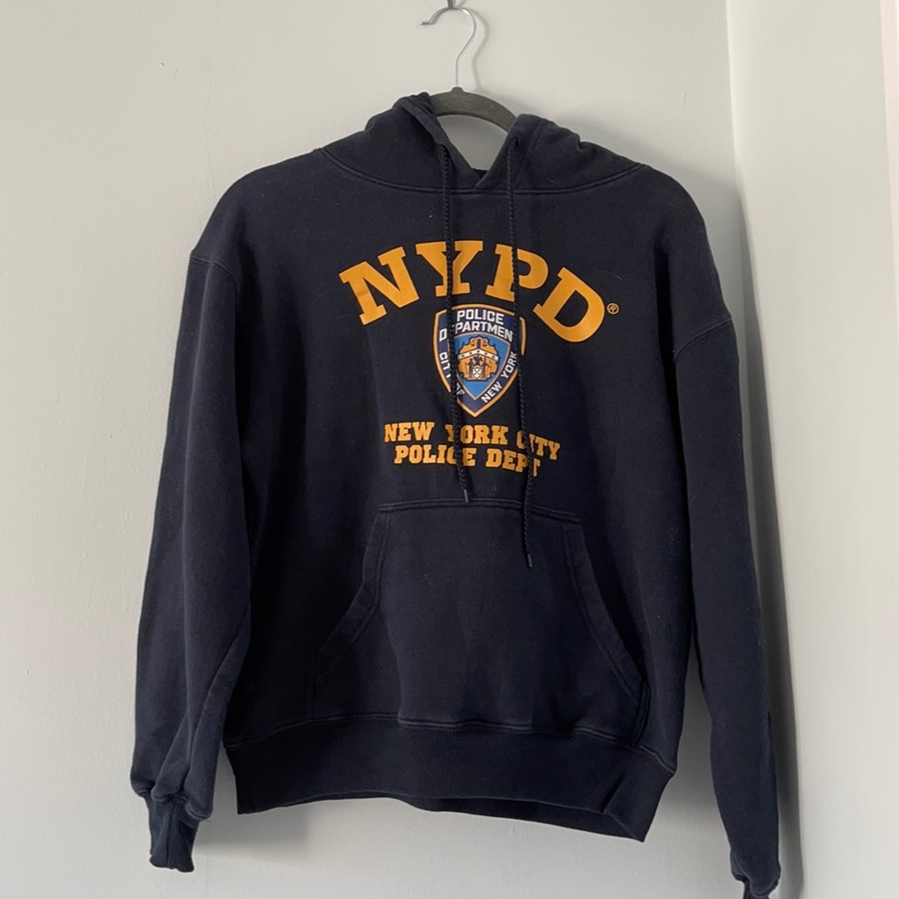 Navy Blue NYPD Hoodie
